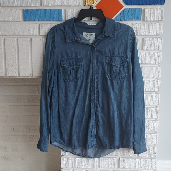 Arizona Jean Co button-down long sleeve shirt - Picture 6 of 7